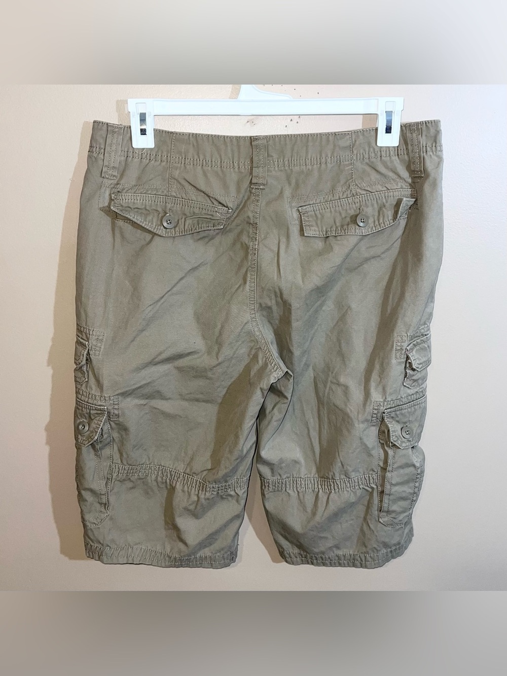 Urban Pipeline Khaki Cargo Shorts Men’s 34 Tan 35x14 - Picture 5 of 5